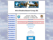 Tablet Screenshot of 461st.org